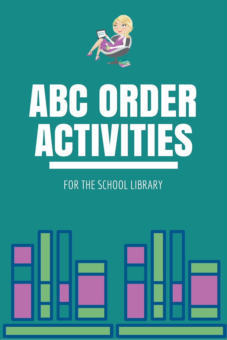 free abc order activities elementary librarian